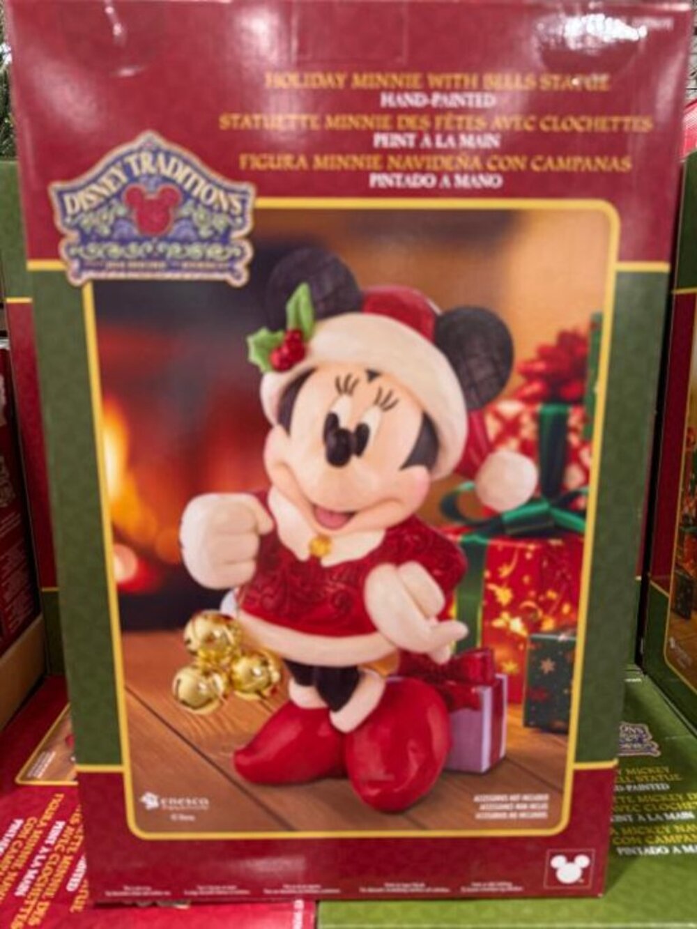 NEW Disney Holiday Statue - Minnie